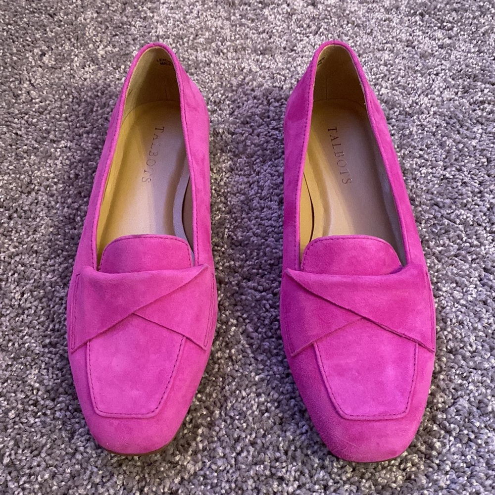 NWOB Talbots Suede Loafer Flats